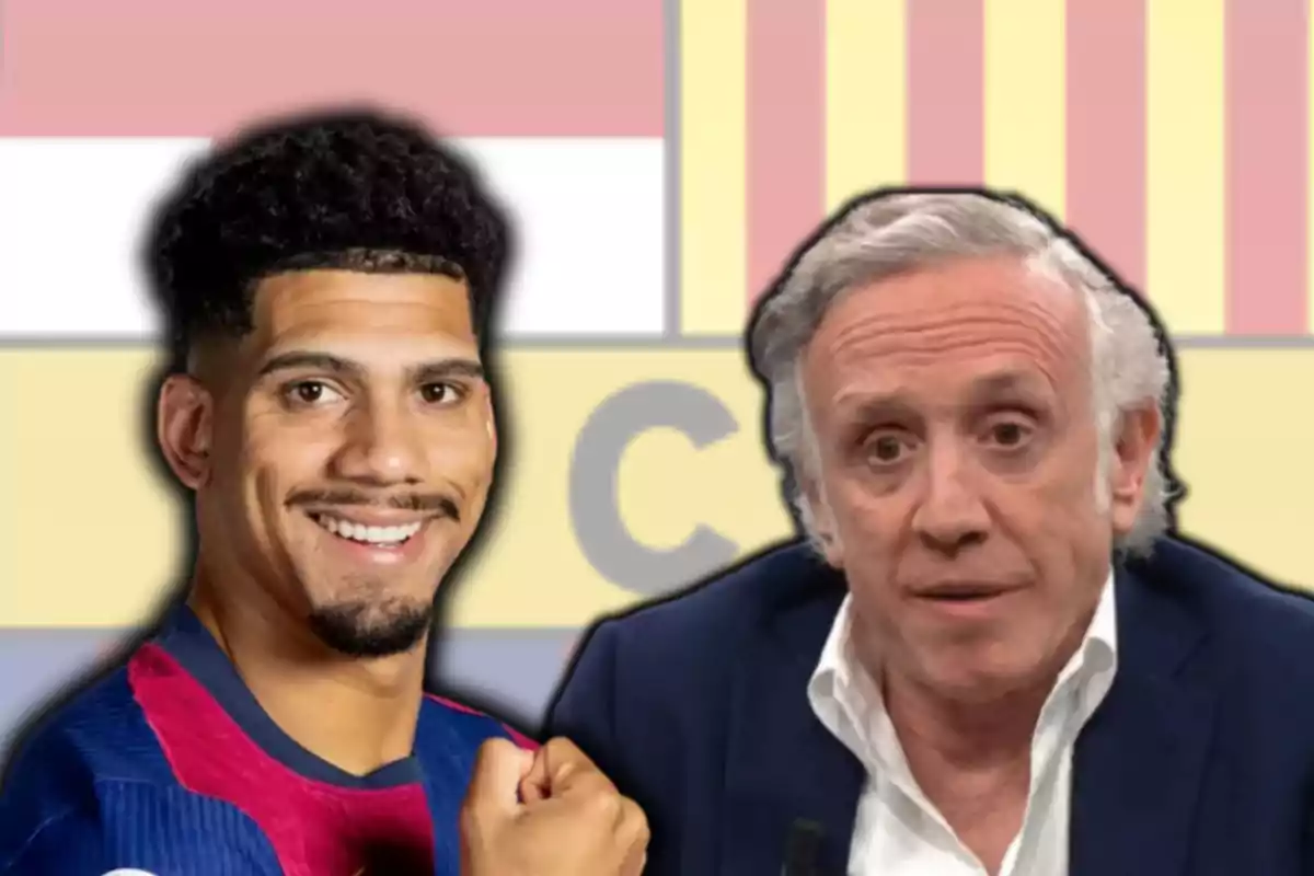 Ronald Araujo i Eduardo Inda