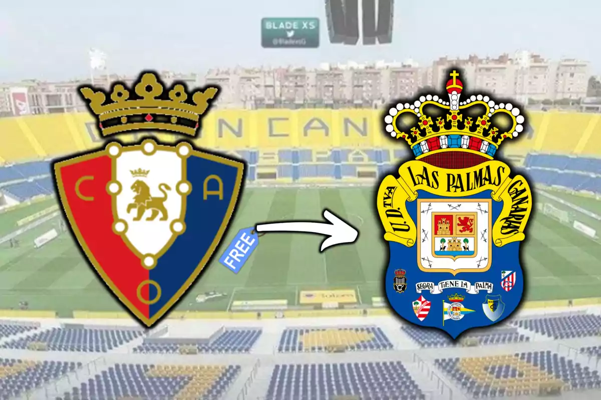 Jugador se’n va gratis de l’Osasuna a Las Palmas