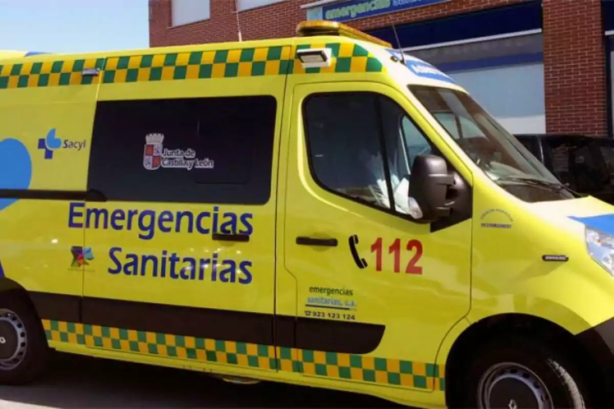 Ambulancia del 112 en Salamanca Ambulancia del 112 en Salamanca