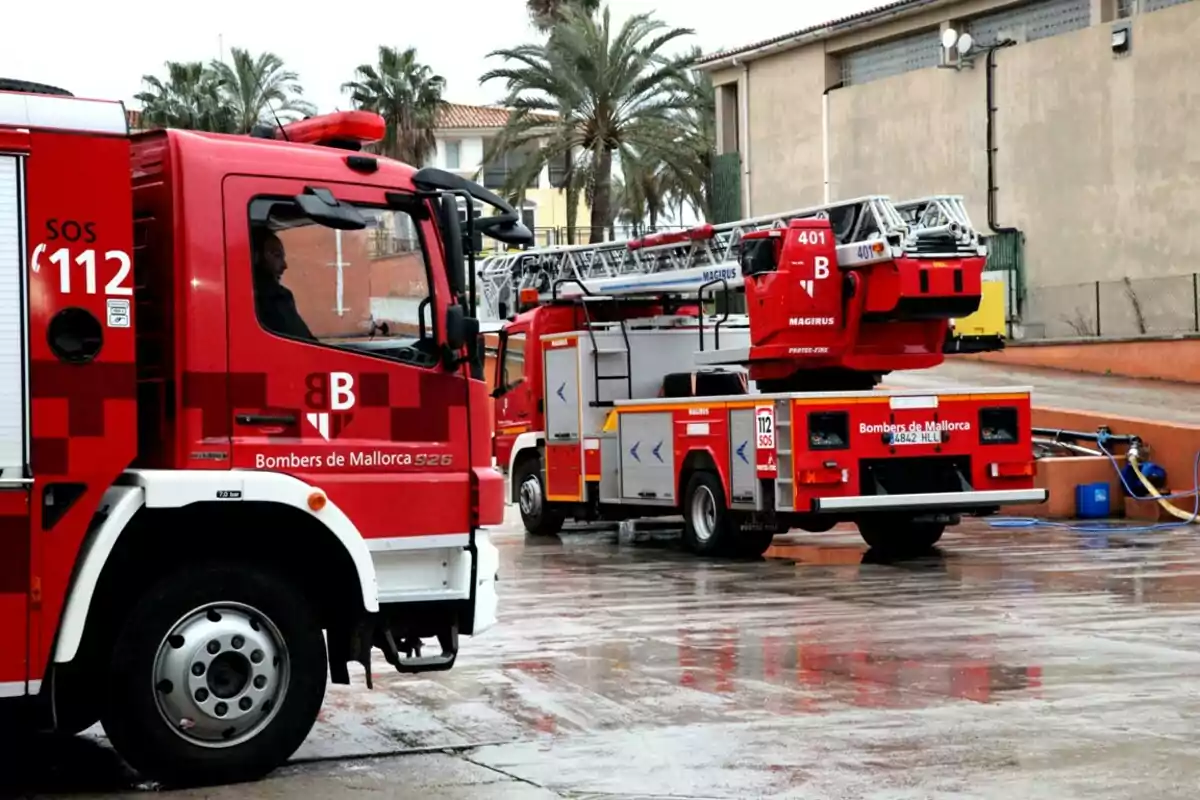 Camiones de los Bomberos de Mallorca Camiones de los Bomberos de Mallorca