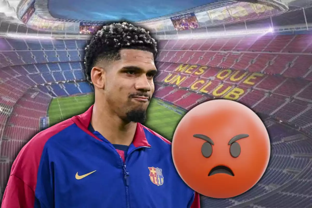 Ronald Araújo provoca l’enuig de l’afició del Barça