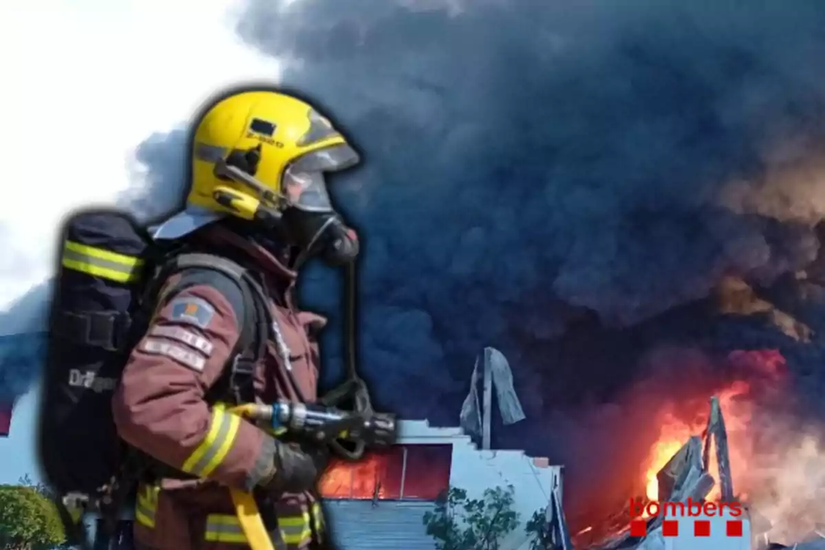 Incendio en Castellcir