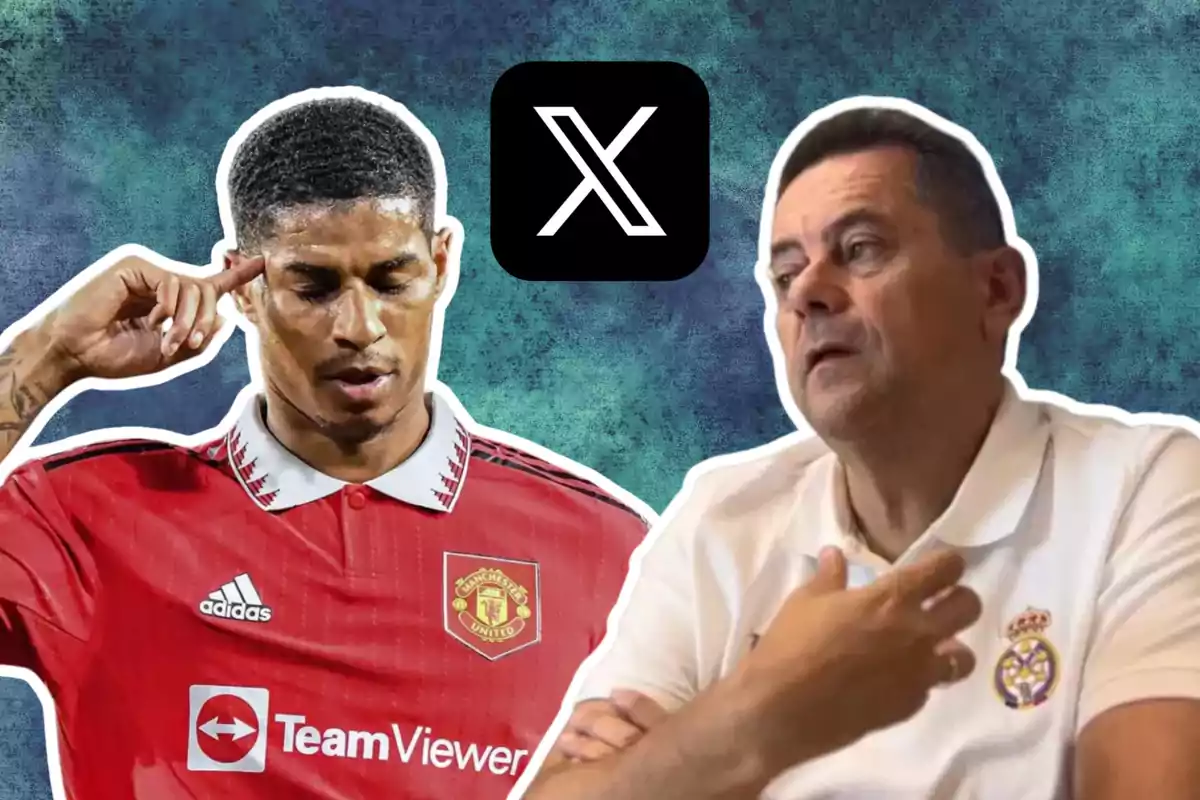 Rashford and Tomás Roncero