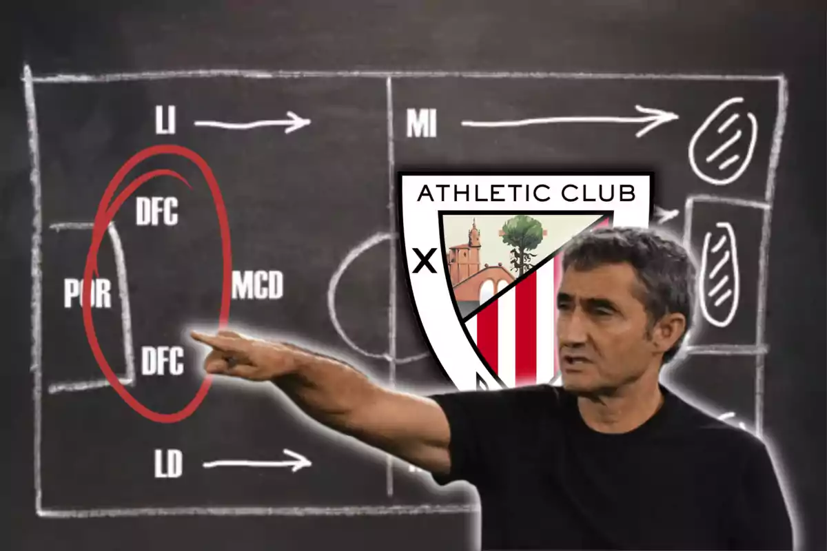 Ernesto Valverde is looking for his fourth center-back.