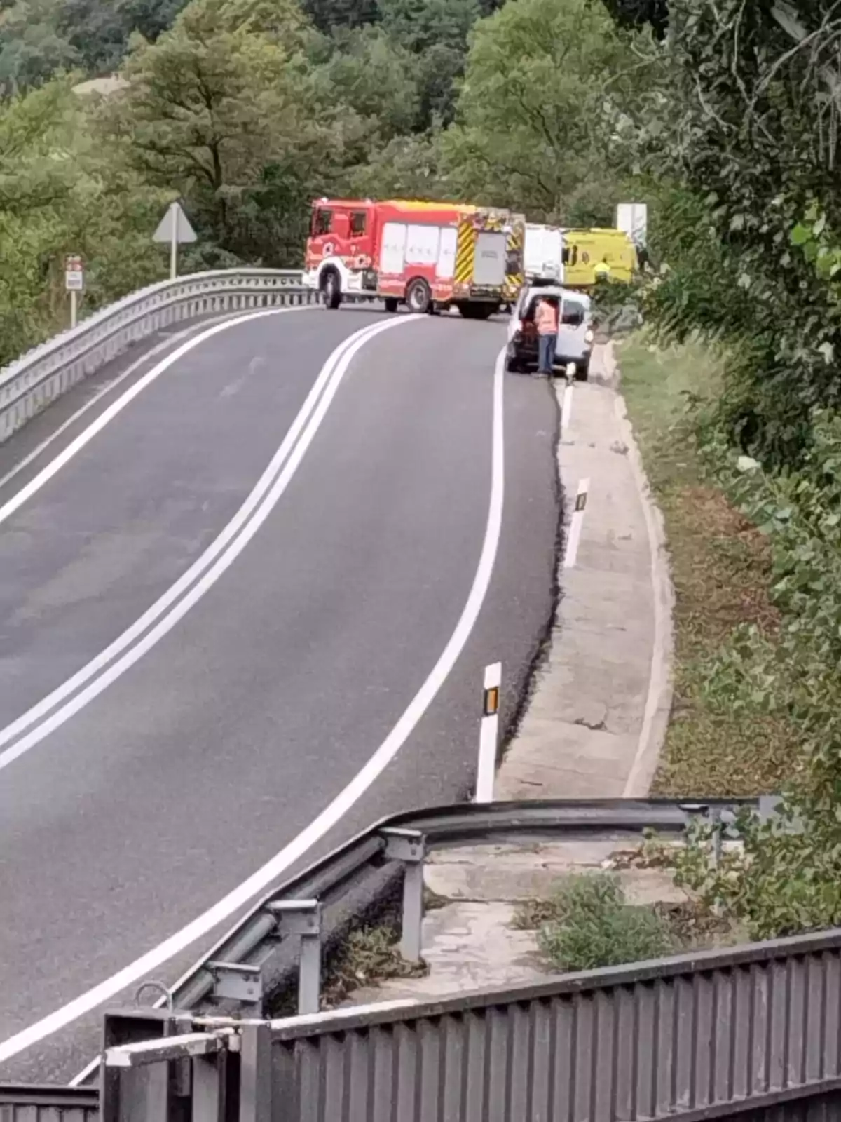 Accident a la C-16 a Cercs Accident a la C-16 a Cercs