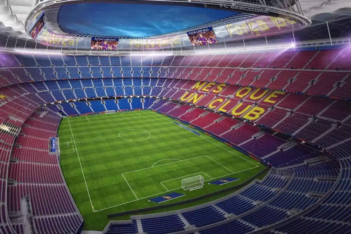 Así será el Camp Nou Así será el Camp Nou