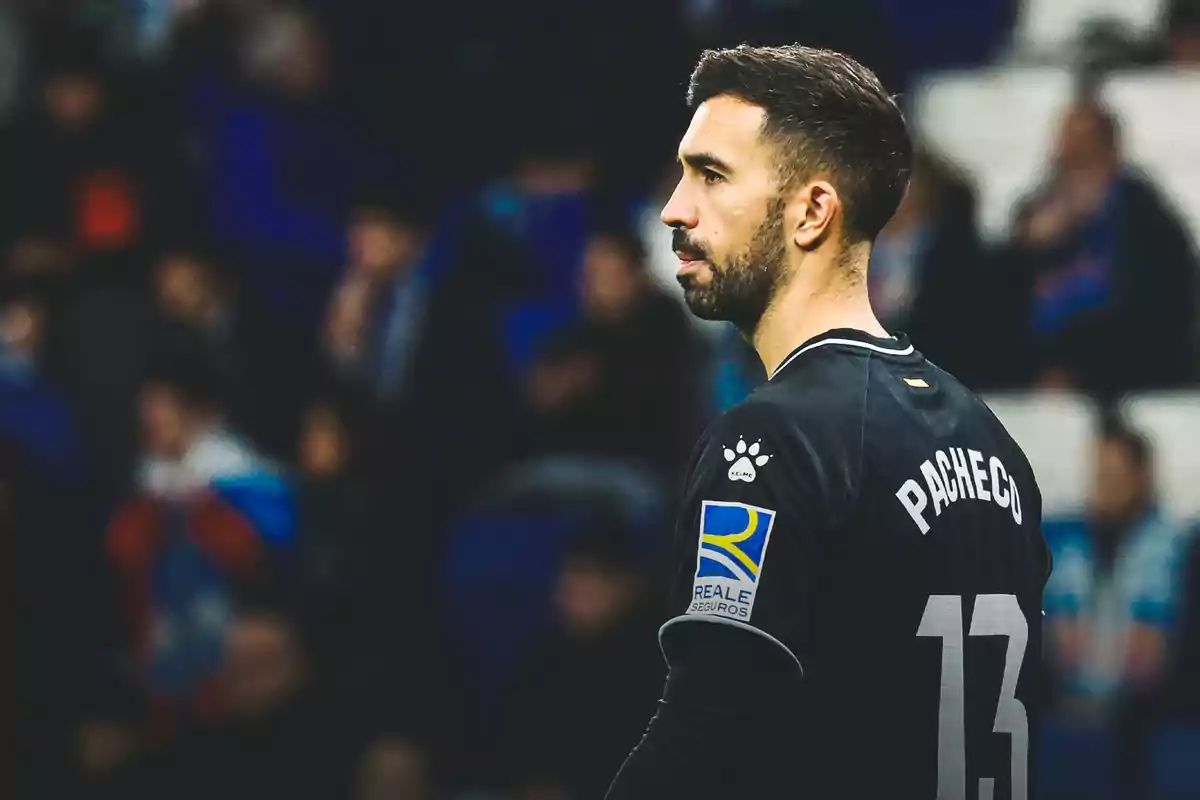 Fernando Pacheco en un partit amb l’Espanyol Fernando Pacheco en un partit amb l’Espanyol