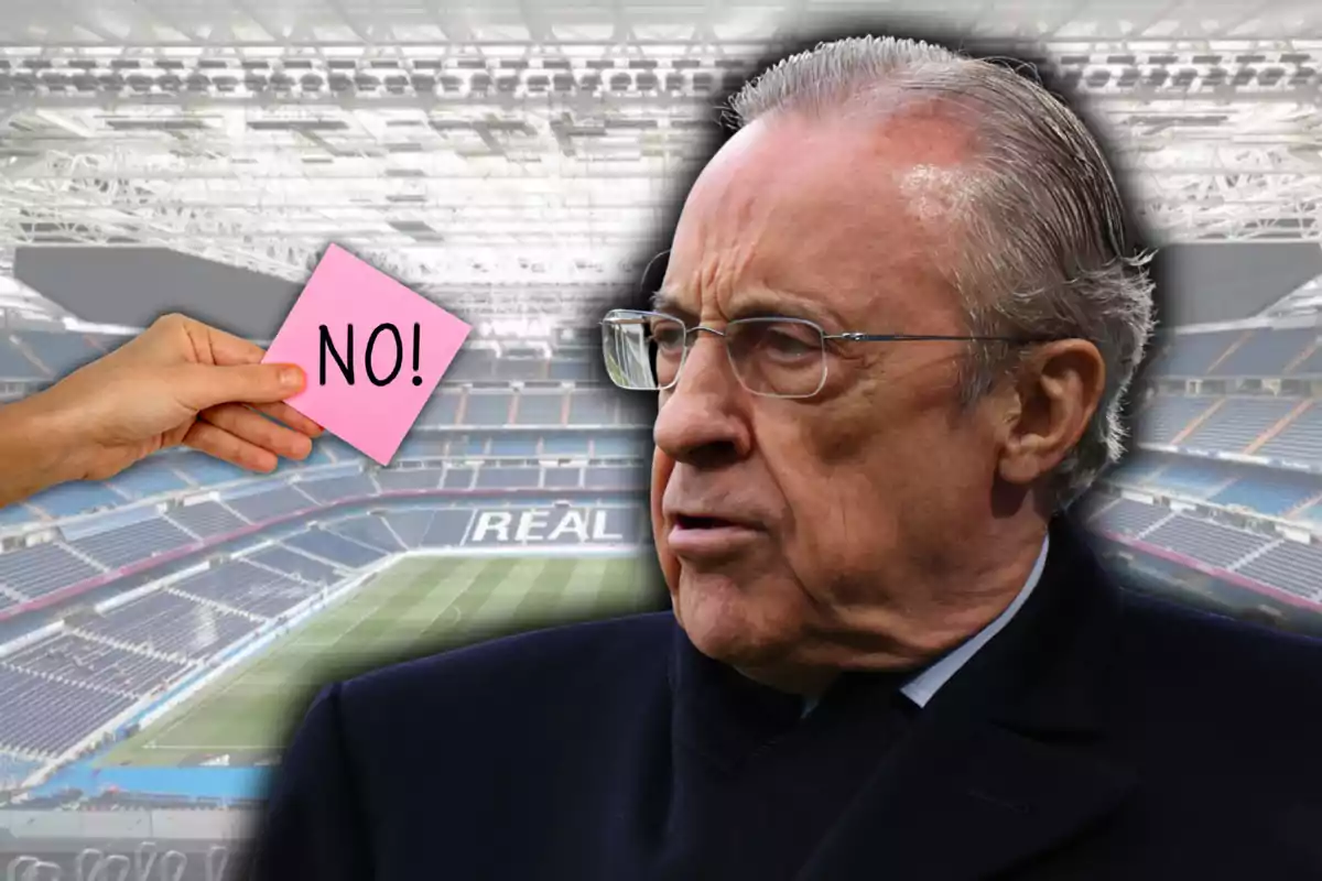 Florentino Pérez dice 'no' a un fichaje