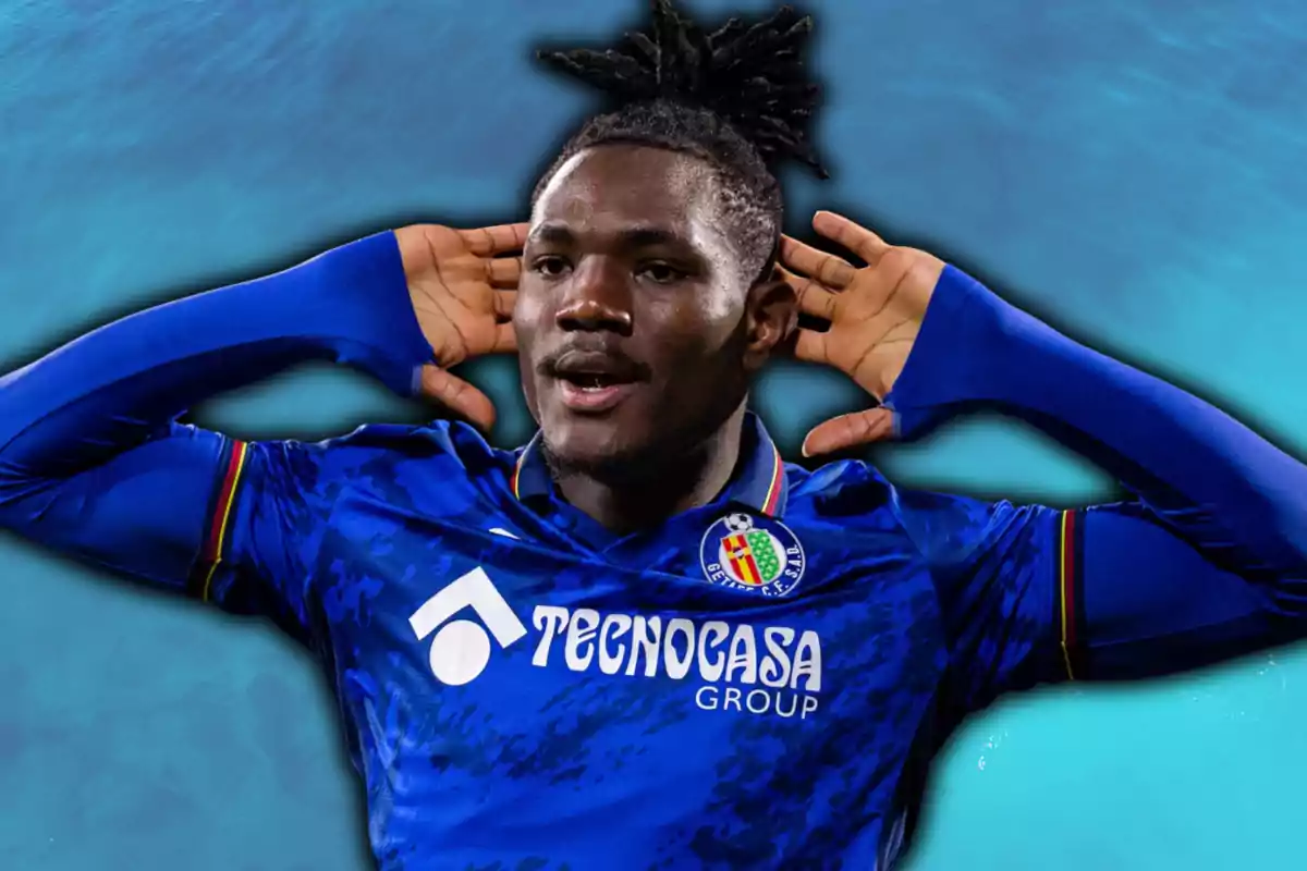 Christantus Uche, encara jugador del Getafe