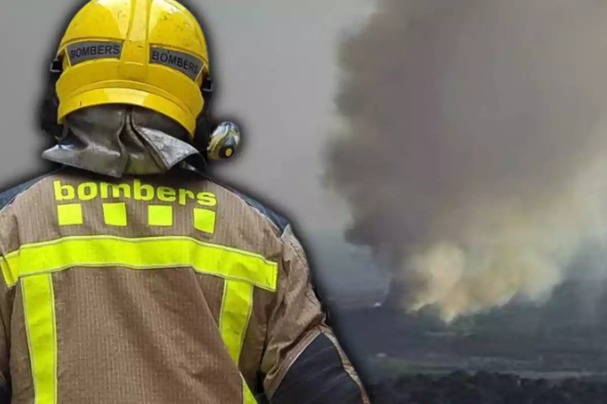 Incendi forestal a Palamós