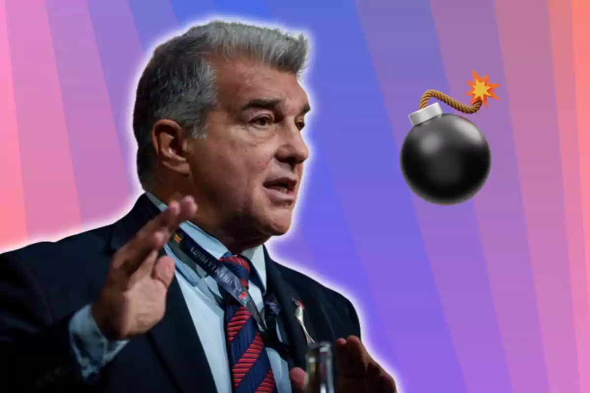 Joan Laporta is preparing a bomb.