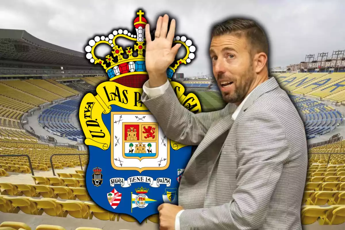 Luis García, entrenador de la UD Las Palmas