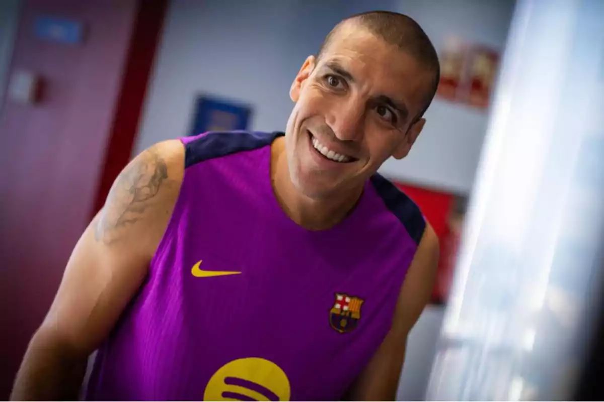 Oriol Romeu amb el Barça Oriol Romeu amb el Barça