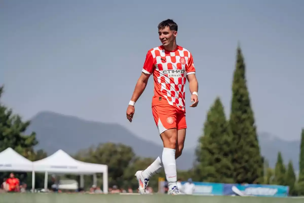 Valery Fernández, jugador del Girona Valery Fernández, jugador del Girona