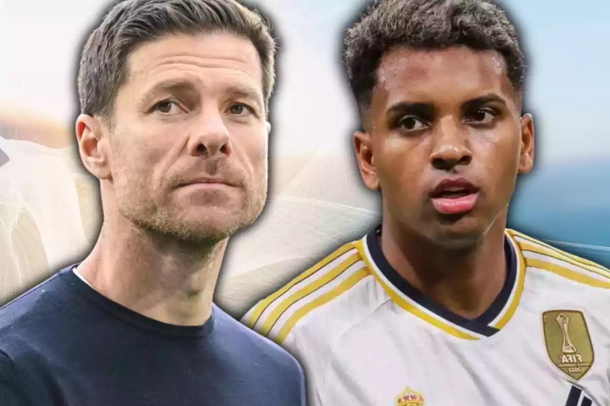 Xabi Alonso y Rodrygo