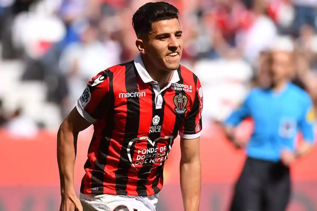Youcef Atal amb el Niça