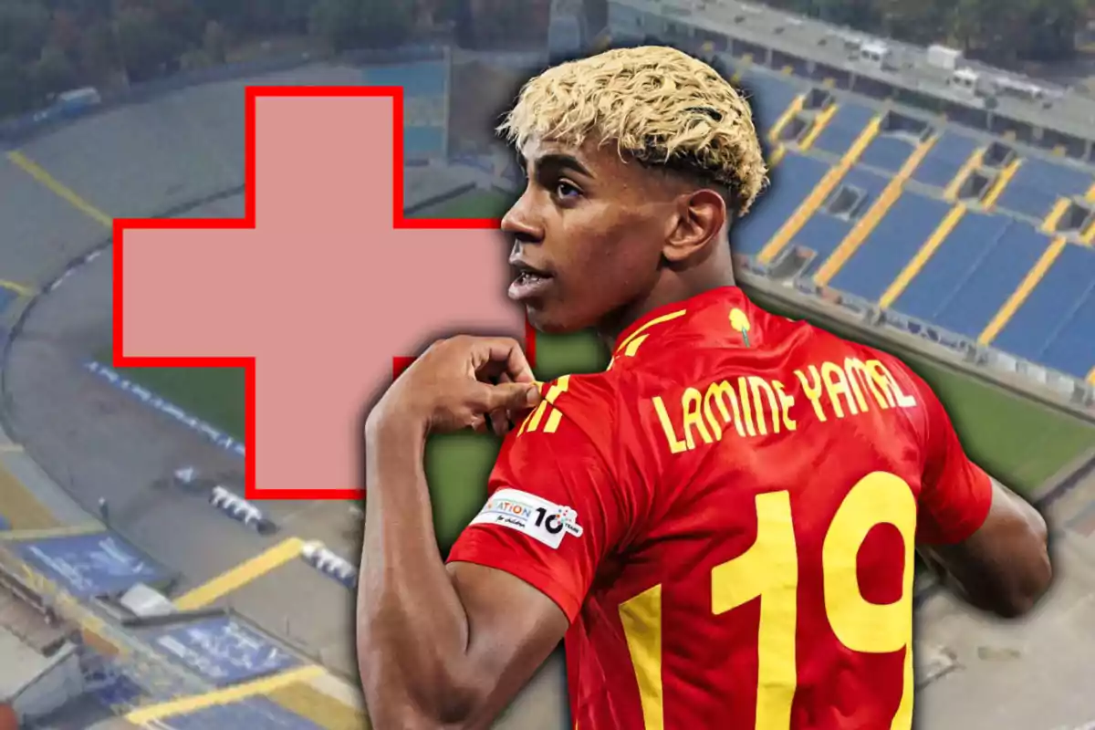 Lamine Yamal, lesionat en el partit d’Espanya
