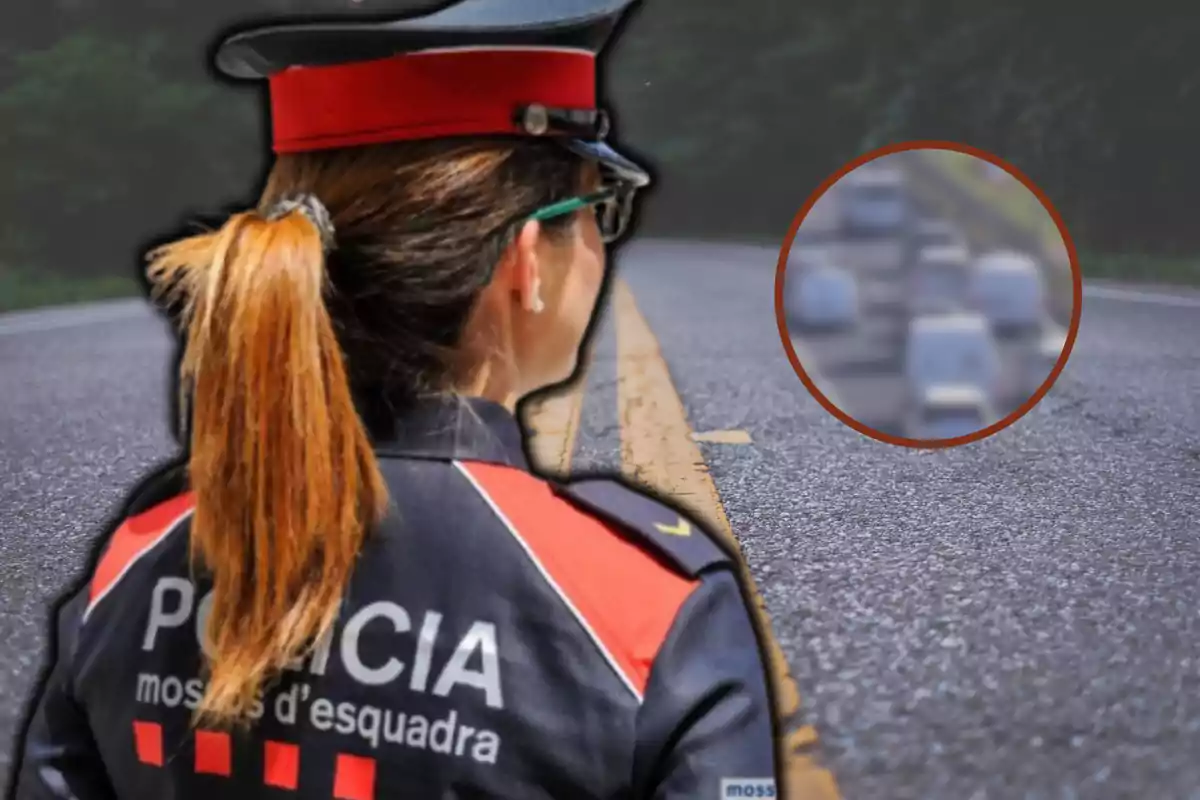 Agent dels Mossos i l'accident a la B-10