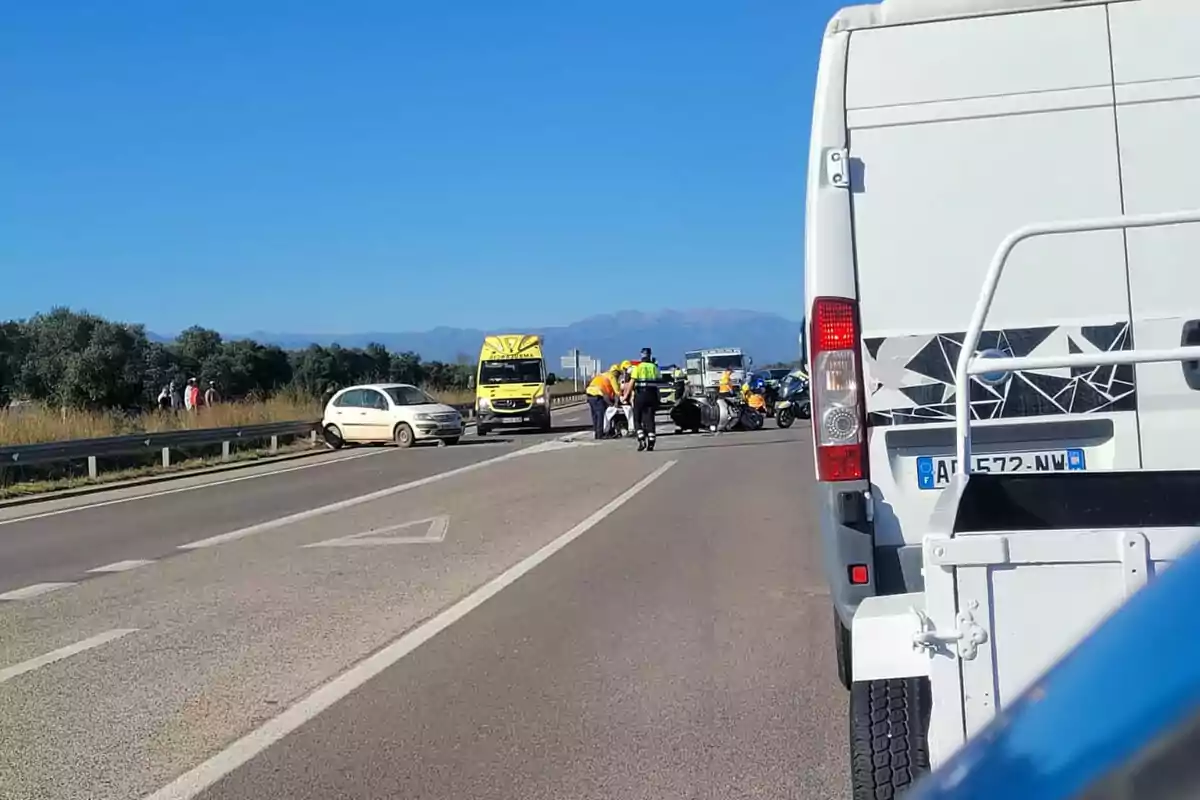 Accidente en Siurana