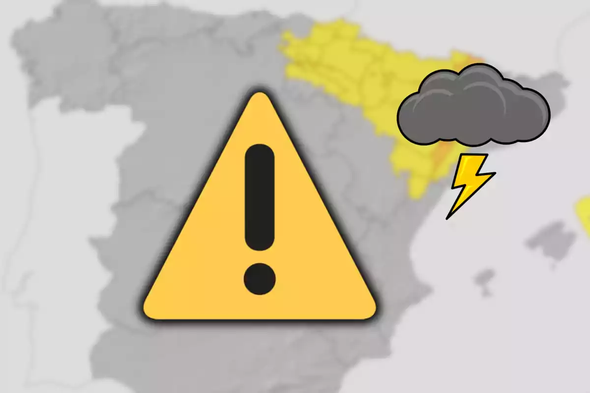 Alerta por tormentas en Catalunya