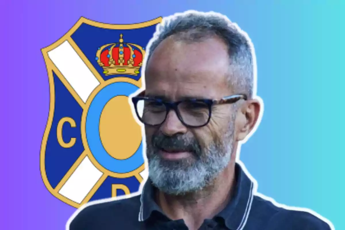 Álvaro Cervera, entrenador del CD Tenerife