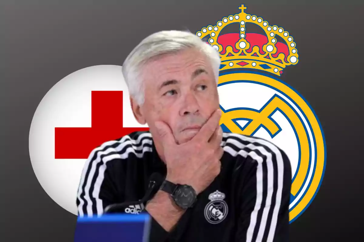 Carlo Ancelotti, entrenador del Real Madrid