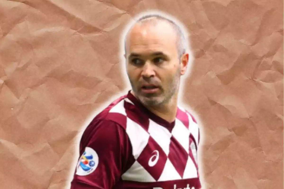 Andrés Iniesta con el Vissel Kobe