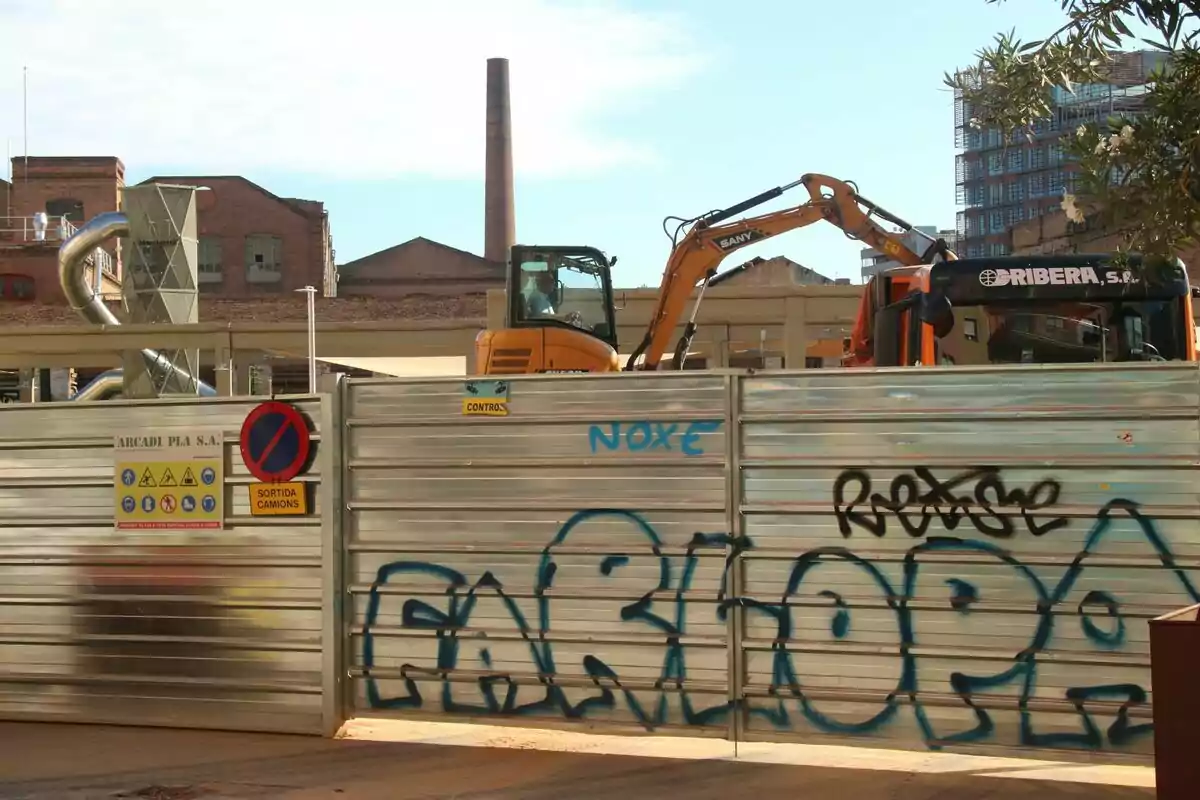Una obra a Barcelona