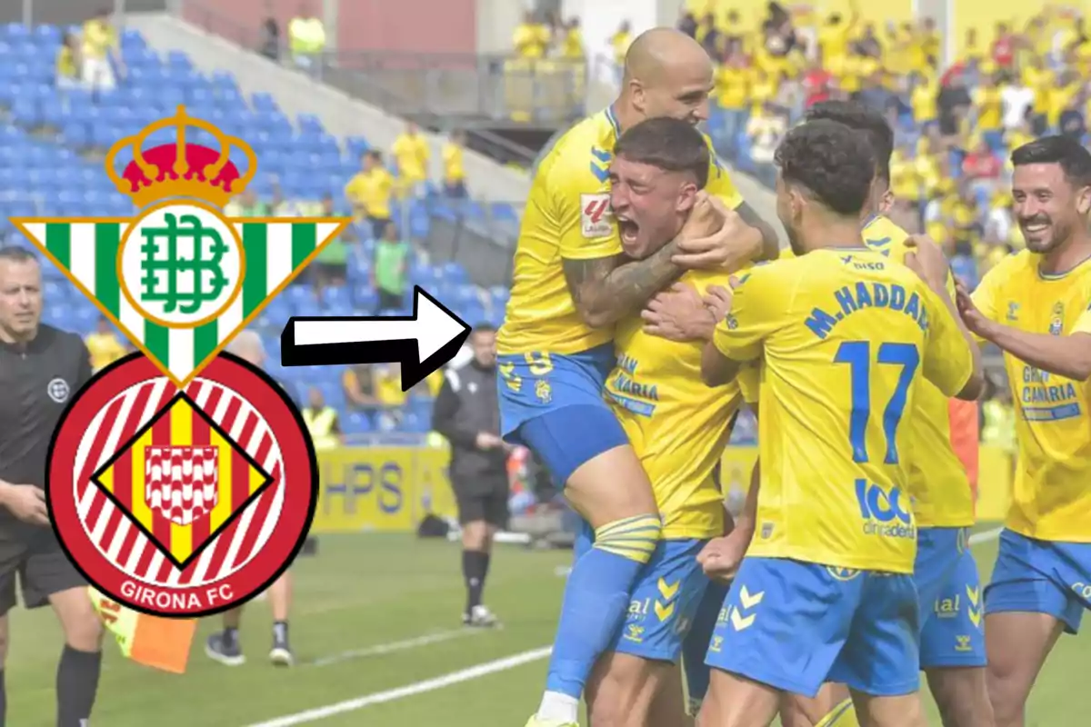 Real Betis i Girona volen un jugador de Las Palmas