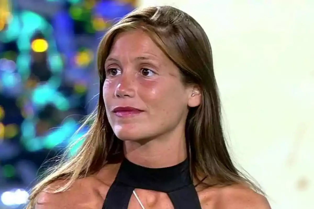 Captura de Miri Pérez - Cabrero en 'Supervivientes' Captura de Miri Pérez - Cabrero en 'Supervivientes'