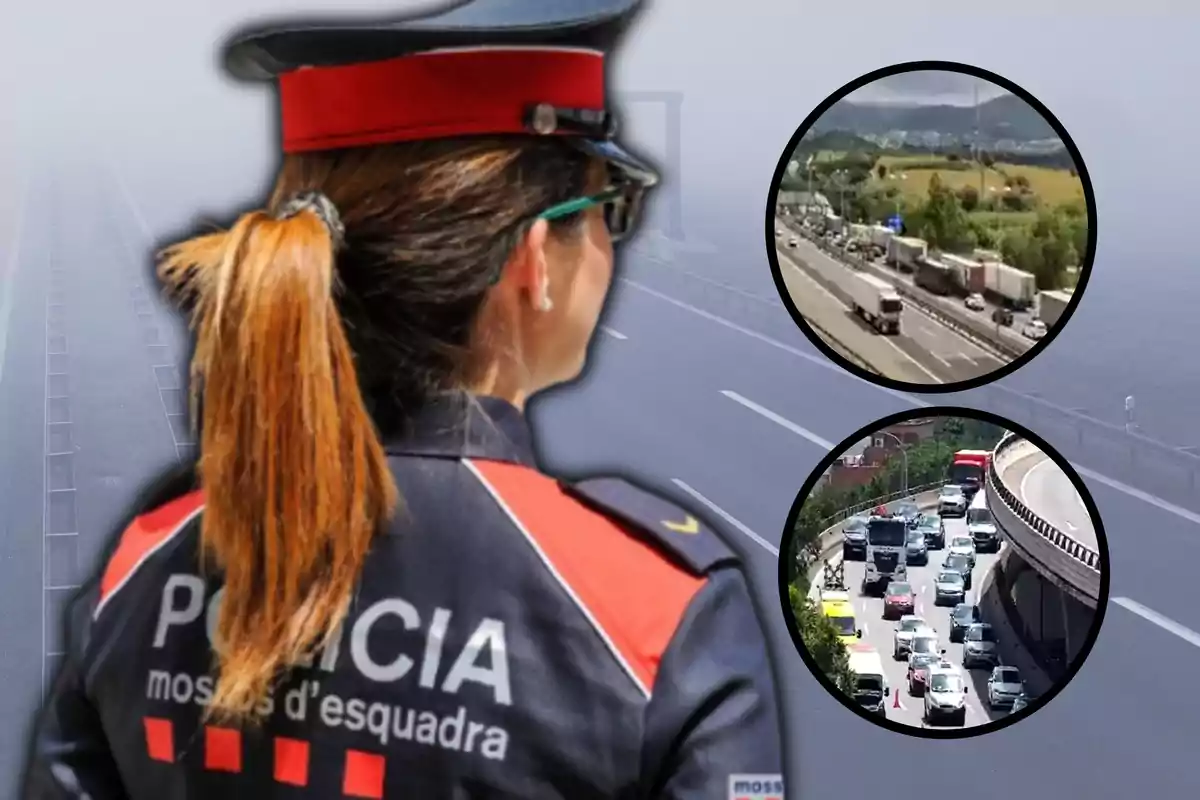 Caravanes a la C-58 i a l’AP-7
