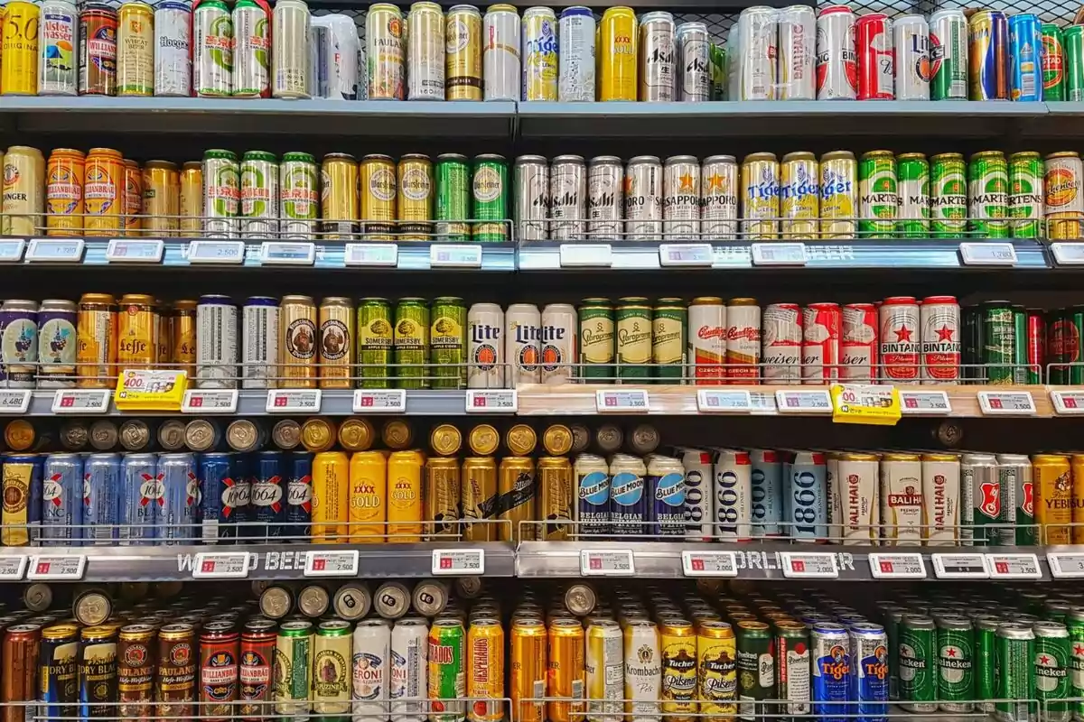 Cerveses al supermercat