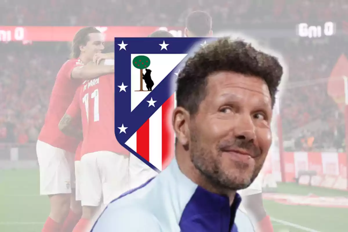 Cholo Simeone, entrenador de l'Atlètic de Madrid