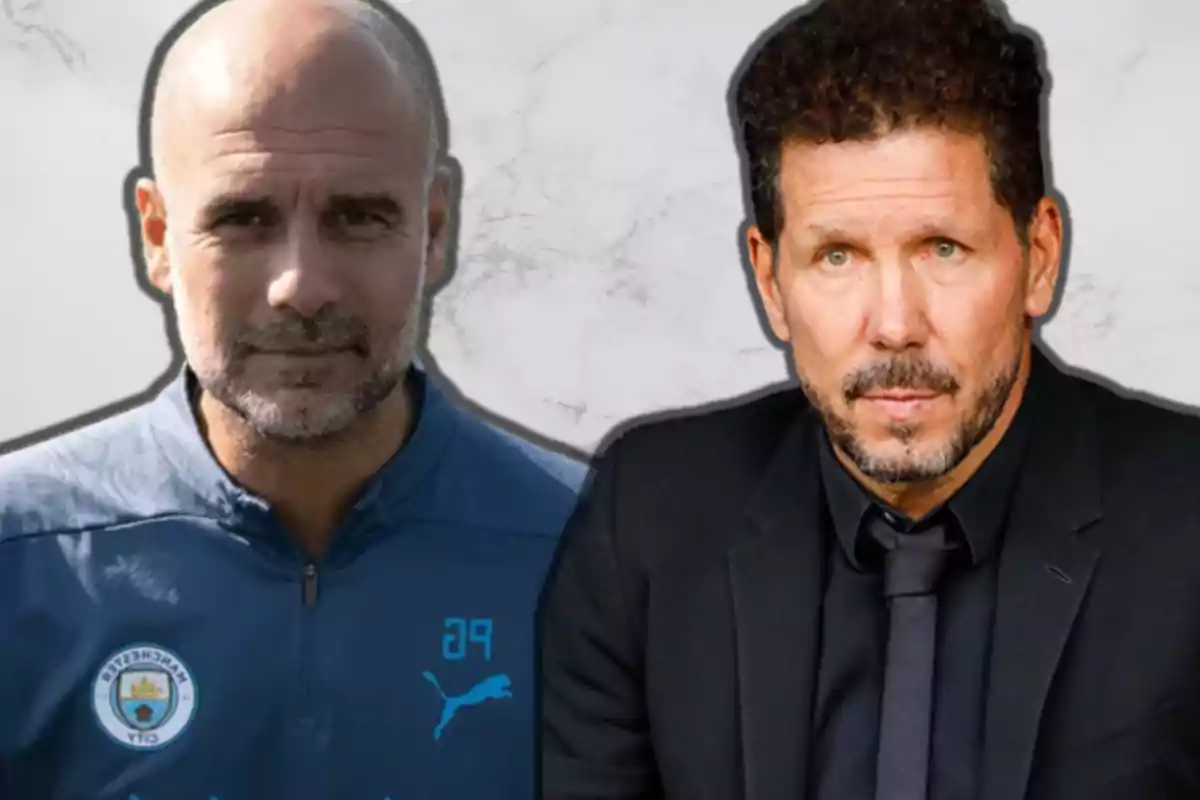 Pep Guardiola i Cholo Simeone