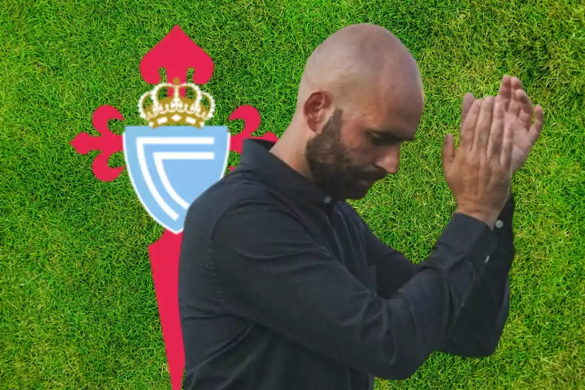 Claudio Giráldez, entrenador del Celta