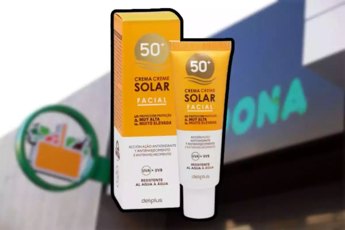 Crema solar antienvelliment de Mercadona Crema solar antienvelliment de Mercadona