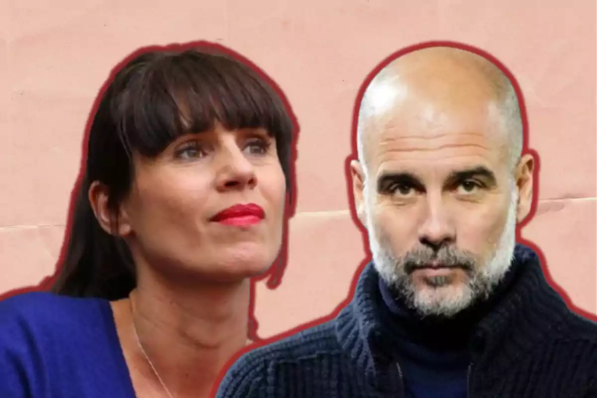 Cristina Serra i Pep Guardiola