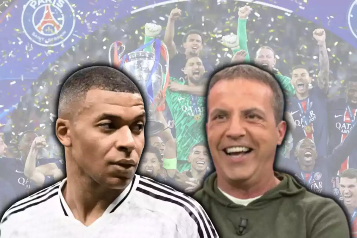Kylian Mbappé i Cristobal Soria