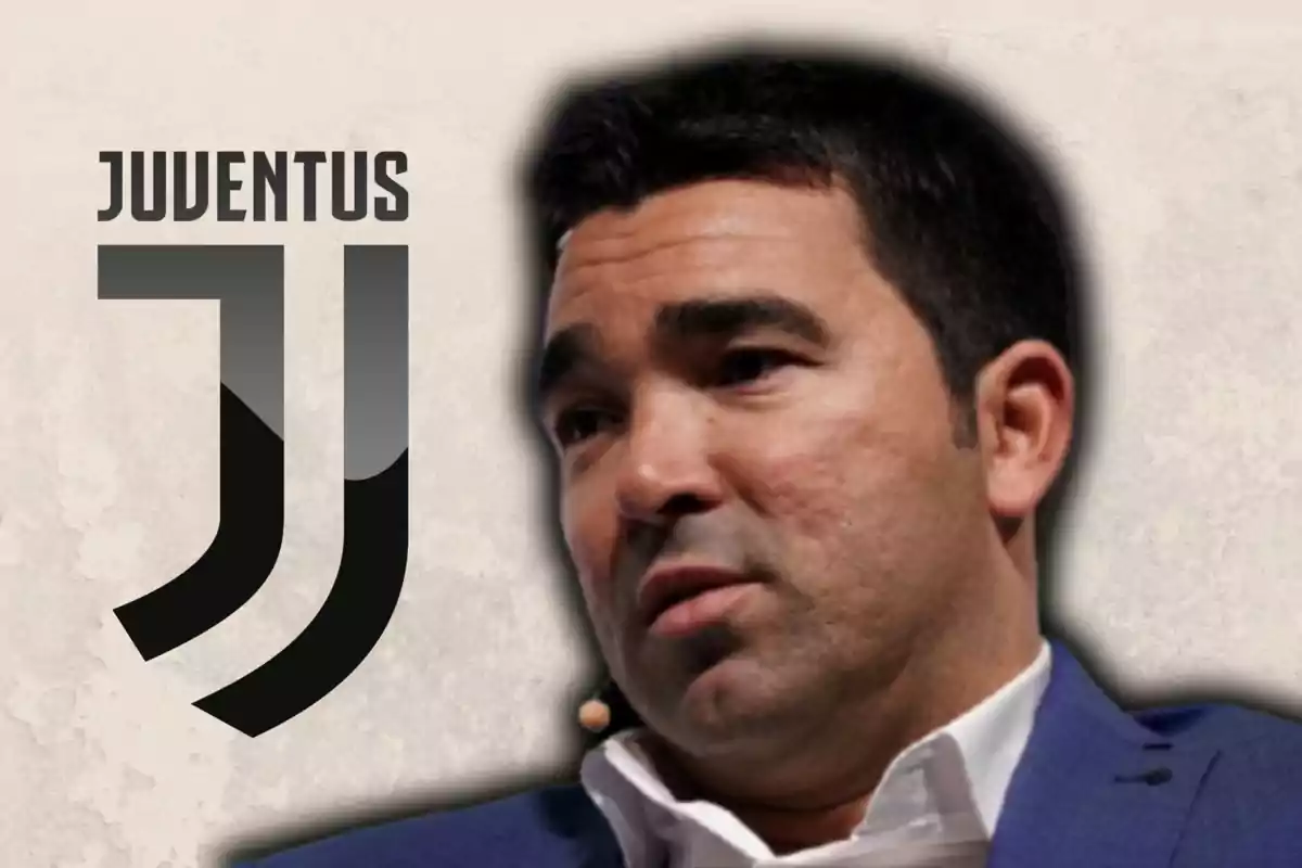 Deco y el escudo de la Juve