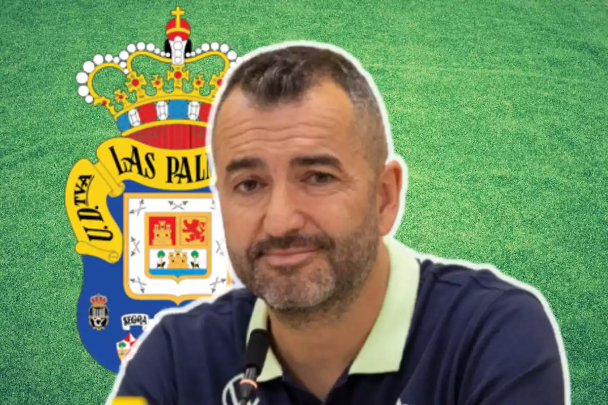 Diego Martínez, entrenador de la UD Las Palmas