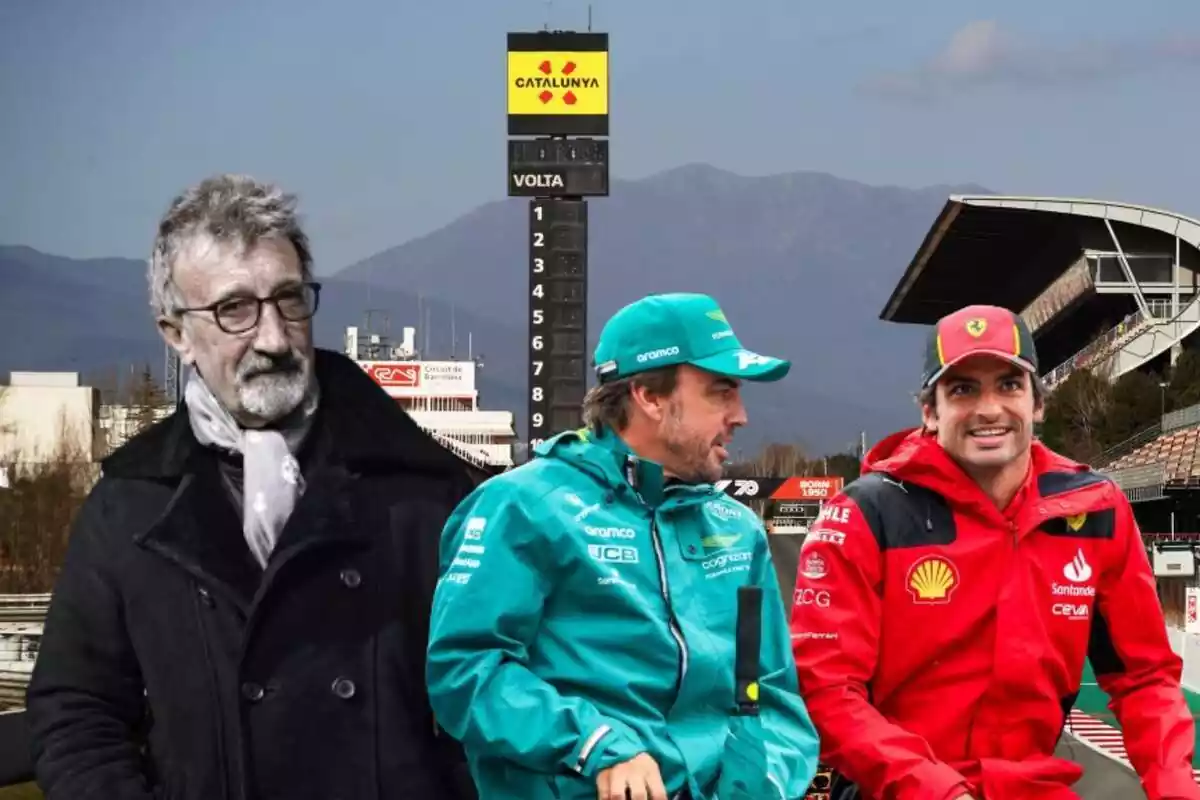 Eddie Jordan, Fernando Alonso i Carlos Sainz