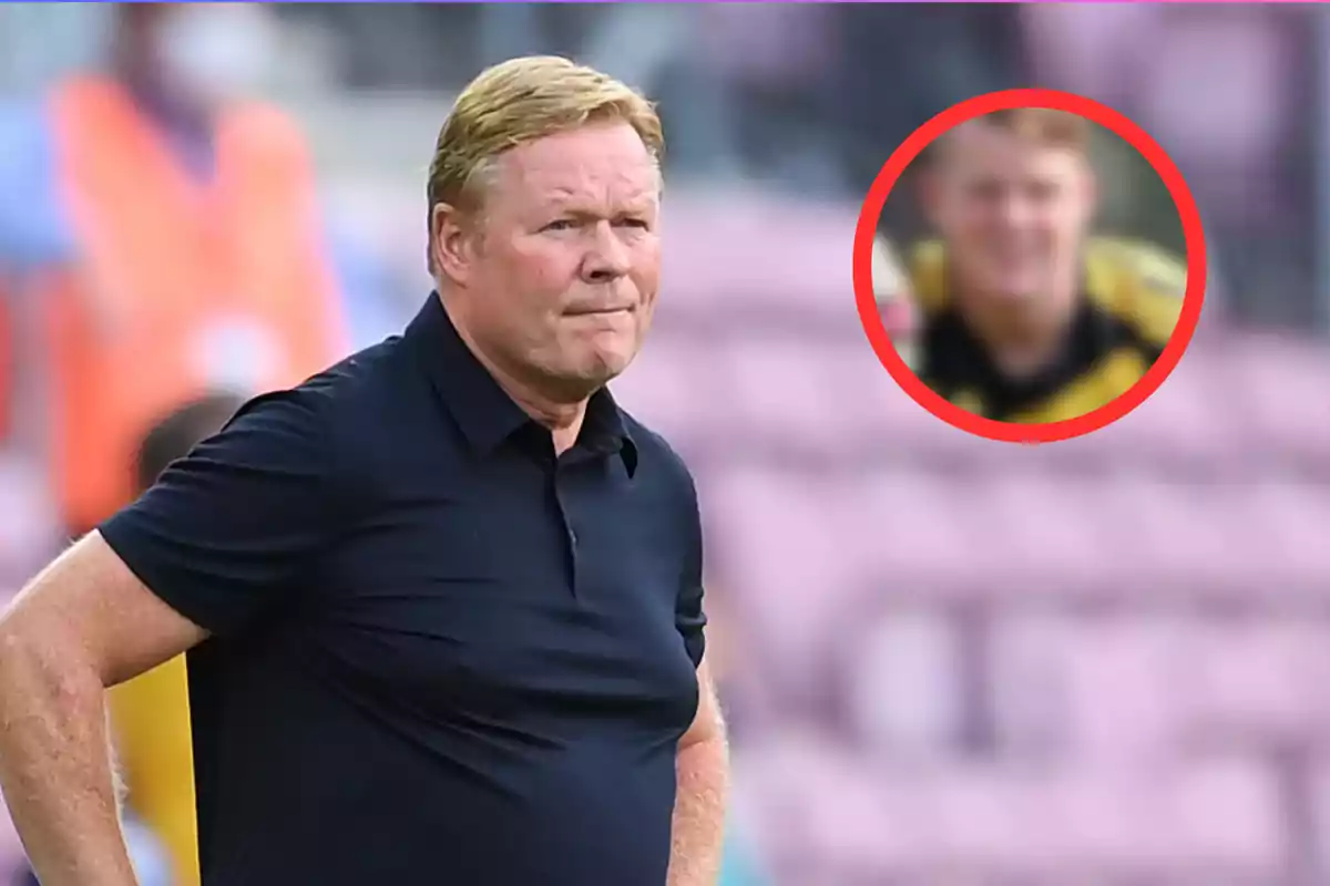 Ronald Koeman i el seu fill