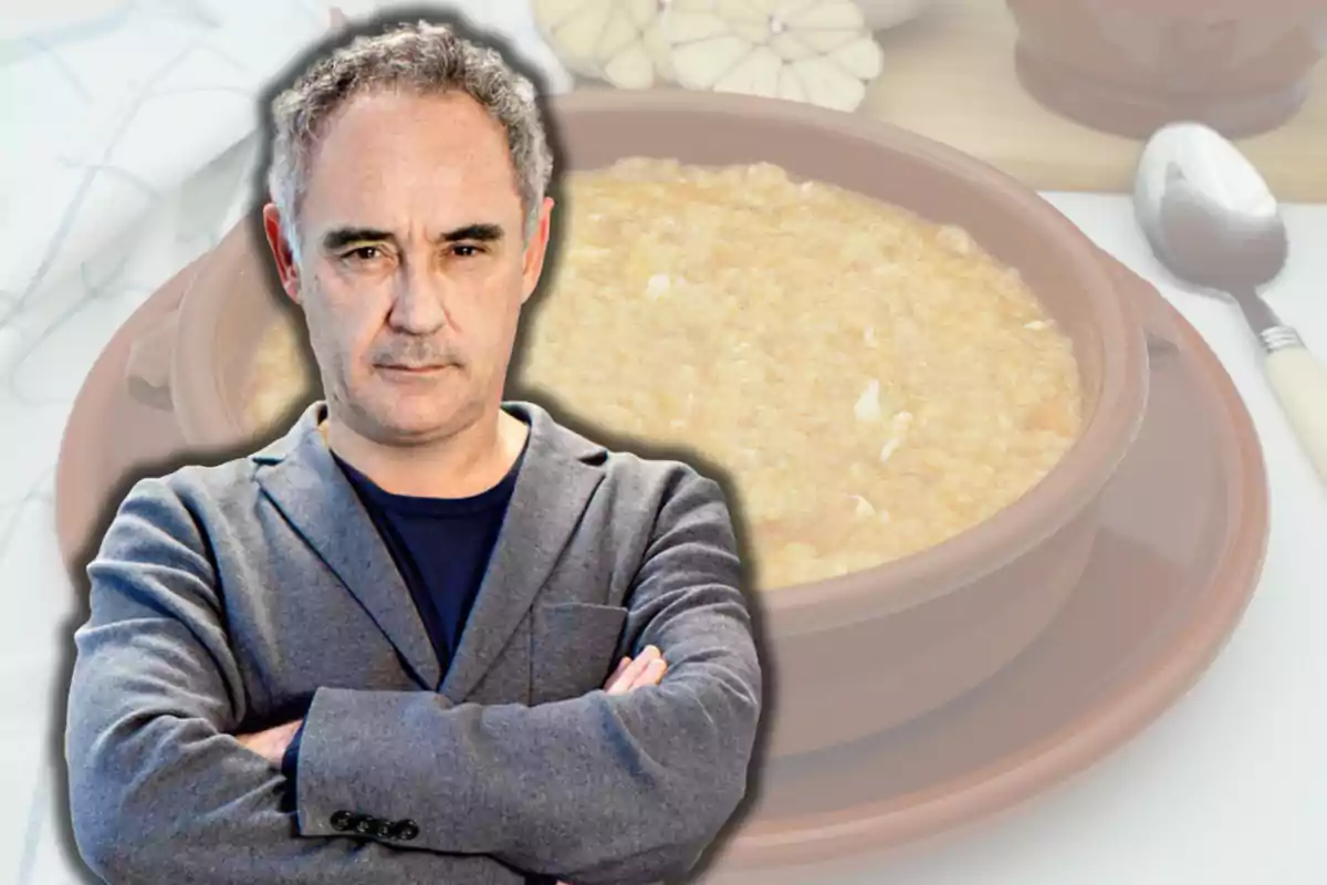 Ferran Adrià, conocido chef catalán