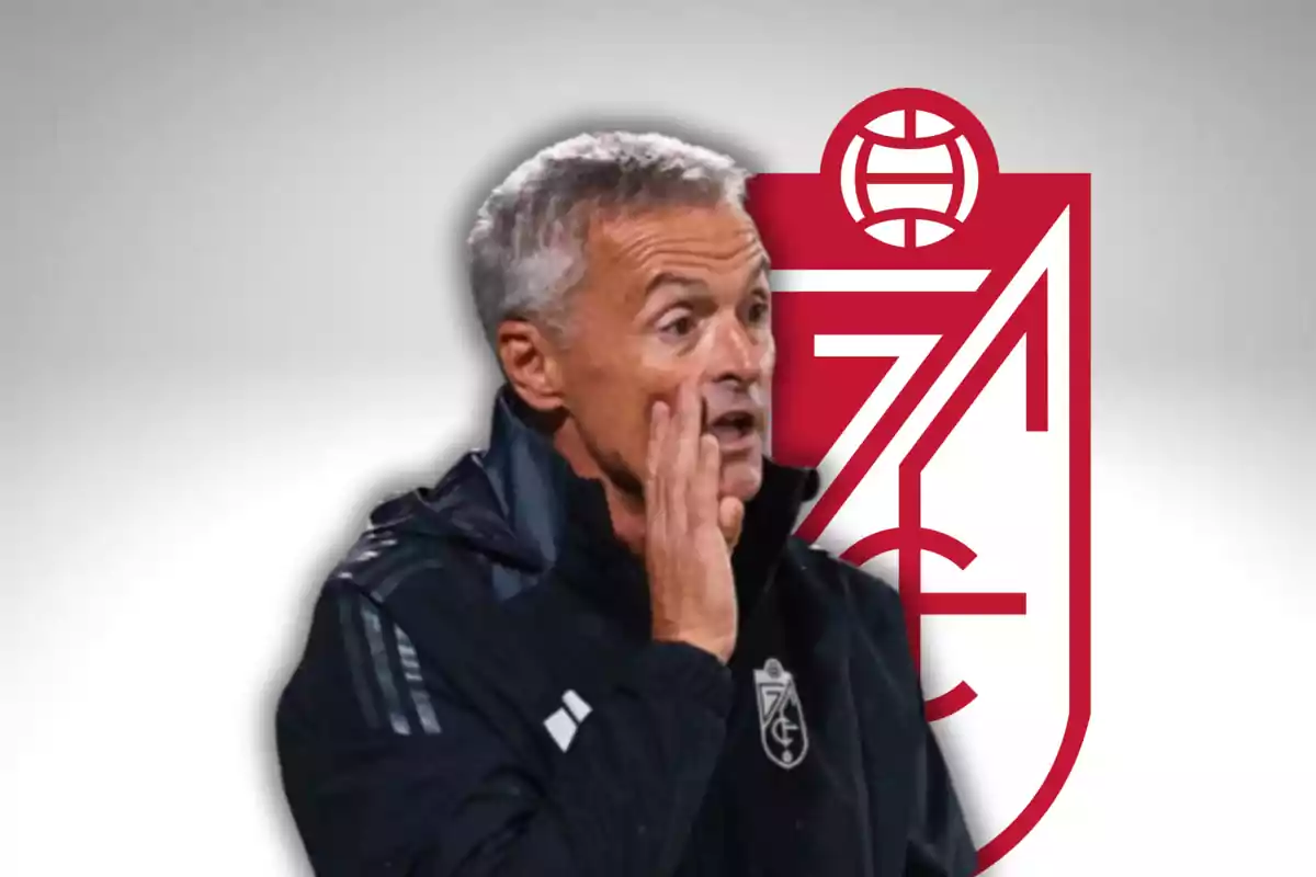 Fran Escribá, entrenador del Granada