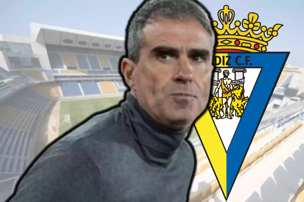 Gaizka Garitano, entrenador del Cadis