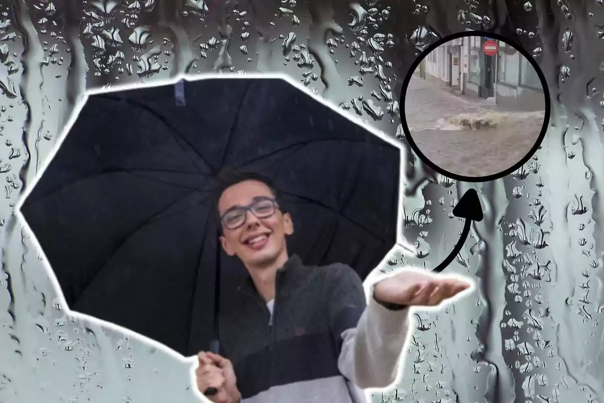 Gori Masip muestra imágenes impactantes de la lluvia
