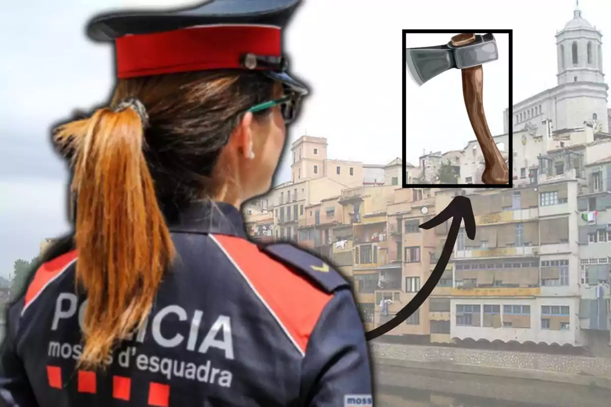 Una agent dels Mossos d'Esquadra