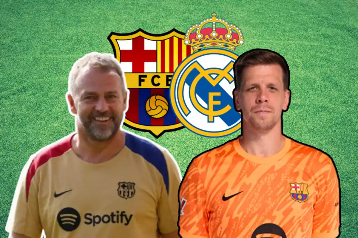 Hansi Flick i Szczesny