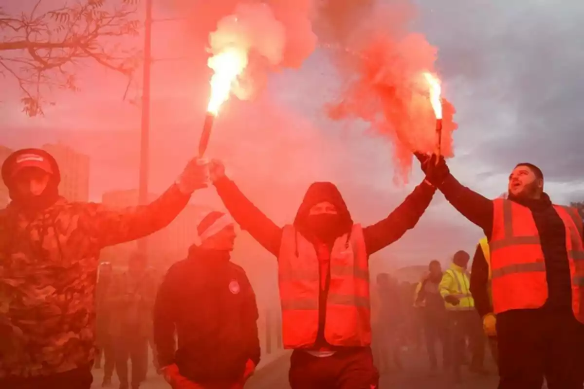 Huelga en Francia