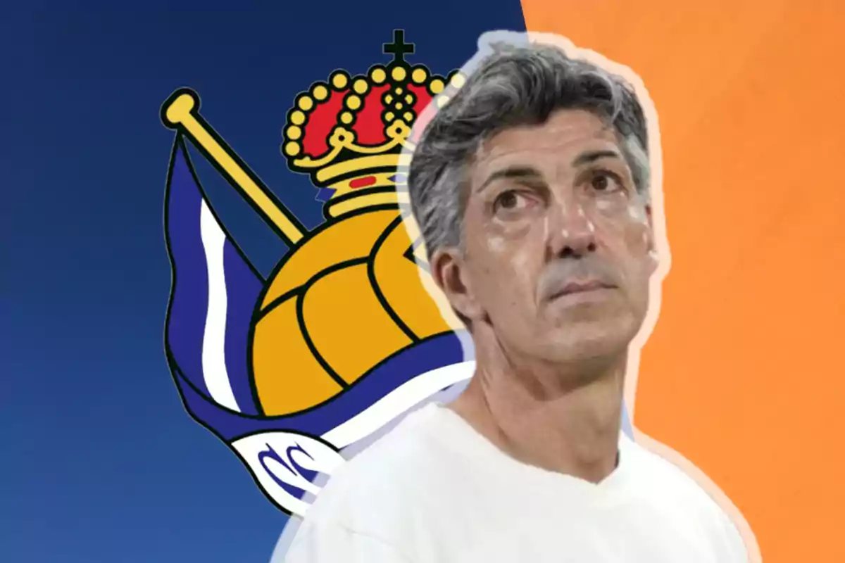 Imanol Alguacil, entrenador de la Reial Societat